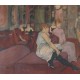 Salon de la Rue des Moulins 1894 by Henri de Toulouse-Lautrec-Art gallery oil painting reproductions