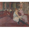 Salon de la Rue des Moulins 1894 by Henri de Toulouse-Lautrec-Art...