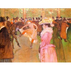 Training of the New Girls by Valentin at the Mouling Rouge 1890 by...