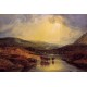 Abergavenny Bridge Monmountshire Clearing Up After A Showery Day by Joseph Mallord William Turner - oil paintings