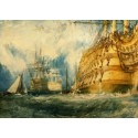 A First Rate Taking In Stores by Joseph Mallord William Turner -...