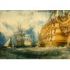 A First Rate Taking In Stores by Joseph Mallord William Turner -...