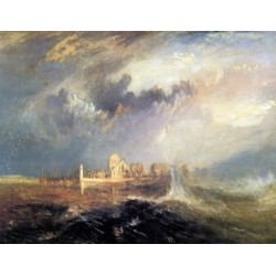 Quillebeuf at the Mouth of Seine by Joseph Mallord William Turner...