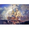 The Battle of Trafalgar by Joseph Mallord William Turner - Art...
