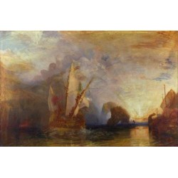 Ulysses deriding Polyphemus Homer Odyssey by Joseph Mallord...