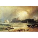 Pembroke Caselt South-Wales Thunder Storm Approaching by Joseph...