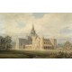 Perspective View of Fonthill Abbey from the South West 1799 by Joseph Mallord William Turner - Art gallery oil painting