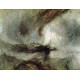 Snow Storm Steam Boat off a Harbours Mouth 1842 by Joseph Mallord William Turner - Art gallery oil painting reproductions