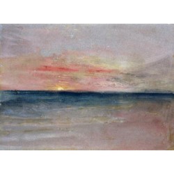Sunset by Joseph Mallord William Turner -Art gallery oil painting reproductions