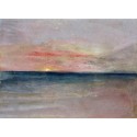 Sunset by Joseph Mallord William Turner -Art gallery oil painting...