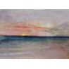 Sunset by Joseph Mallord William Turner -Art gallery oil painting...
