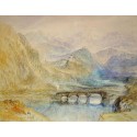 The Domleschg Valley by Joseph Mallord William Turner - Art...