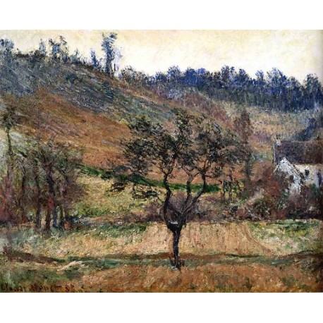 The Valley of Falaise by Claude Oscar Monet - Art gallery oil painting reproductions