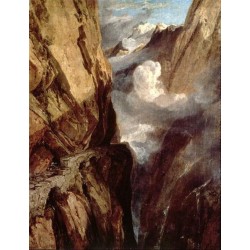 The Pass of St Gotthard Switzerland by Joseph Mallord William...