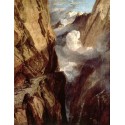 The Pass of St Gotthard Switzerland by Joseph Mallord William...
