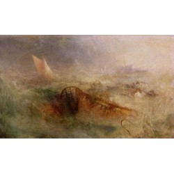 The-Storm 1840-45 Joseph Mallord William Turner - Art gallery oil...