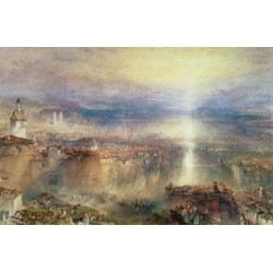 Zurich by Joseph Mallord William Turner - Art gallery oil painting...