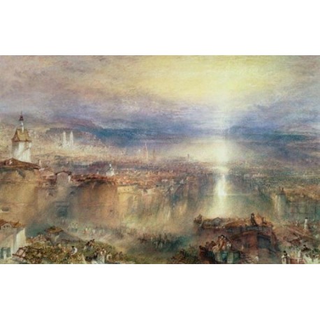 Zurich by Joseph Mallord William Turner - Art gallery oil painting reproductions