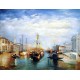 The Grand Canal- Venice by Joseph Mallord William Turner - Art gallery oil painting reproductions