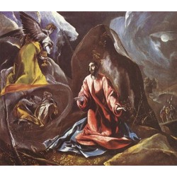 Agony in the Garden by El Greco-Art gallery oil painting reproductions