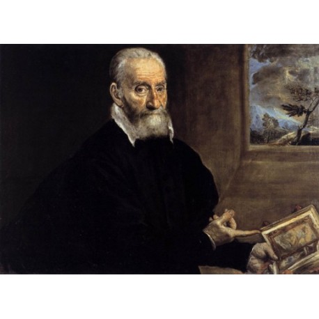 Giulio Clovio by El greco-Art gallery oil painting reproductions