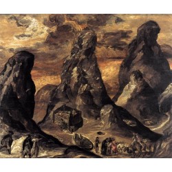 Mount Sinai by El Greco-Art gallery oil painting reproductions