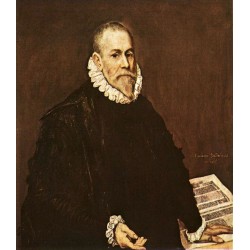 Portrait of a Doctor by El Greco-Art gallery oil painting reproductions