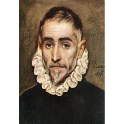 Portrait of an Elder Nobleman by El Greco-Art gallery oil painting...