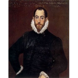 Portrait of a Gentleman from the Casa de Leiva by El Greco-Art...