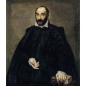 Portrait of a Man by El Greco-Art gallery oil painting reproductions