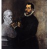 Portrait of a Sculptor by El Greco-Art gallery oil painting reproductions