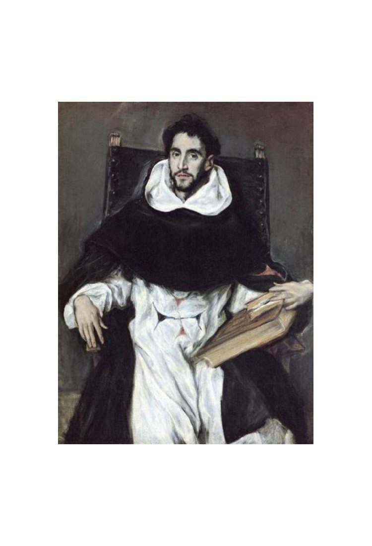 Portrait Of Fray Felix Hortensio Paravicino by El GrecoArt...