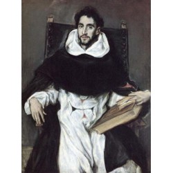 Portrait Of Fray Felix Hortensio Paravicino by El Greco-Art...