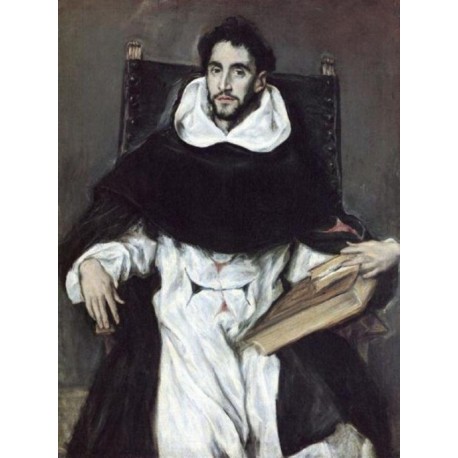 Portrait Of Fray Felix Hortensio Paravicino by El Greco-Art...