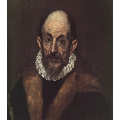 Self Portrait by El Greco-Art gallery oil painting reproductions