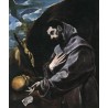 St Francis Praying by El Greco-Art gallery oil painting reproductions