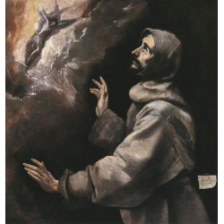 St. Francis Receiving the Stigmata by El Greco-Art gallery oil painting reproductions