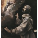 St. Francis Receiving the Stigmata by El Greco-Art gallery oil...