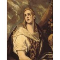 The Penitent Magdalen by El Greco-Art gallery oil painting...
