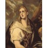 The Penitent Magdalen by El Greco-Art gallery oil painting...