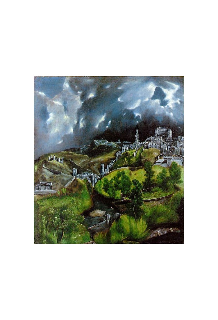View of Toledo by El GrecoArt gallery oil painting reproductions
