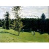 Train In the Country by Claude Oscar Monet - Art gallery oil...
