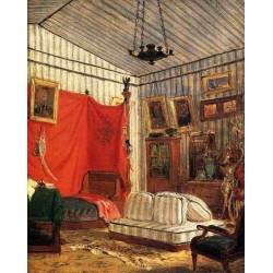 Count de Mornay's Apartment by Eugène Delacroix-Art gallery oil...