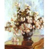 Vase with Flowers by Claude Oscar Monet - Art gallery oil painting...