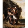 The Bride of Abydos by Eugene Delacroix-Art gallery oil painting...