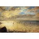 The Sea from the Heights of Dieppe by Eugene-Delacroix-Art gallery oil painting reproductions