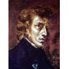 Frédéric Chopin 1838 by Eugène Delacroix-Art gallery oil painting reproductions