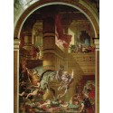Heliodorus Driven from the Temple by Eugène Delacroix-Art gallery...