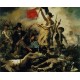 Liberty Leading the People by Eugène Delacroix-Art gallery oil painting reproductions