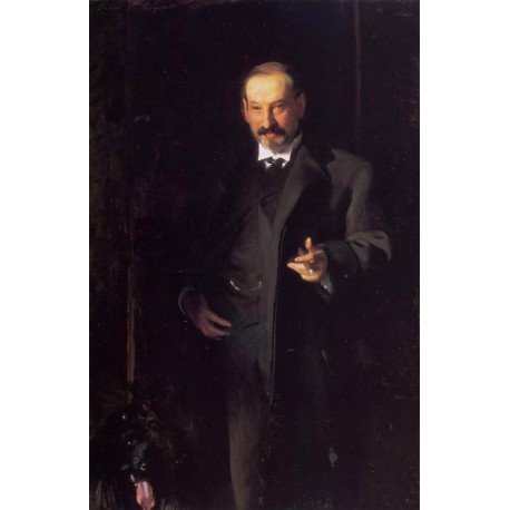 Asher Wertheimer, 1898 by John Singer Sargent - Art gallery oil painting reproductions